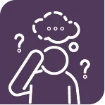 悩みや不安を抱えているイメージ